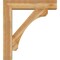 Ekena Millwork Legacy Block Rough Sawn Bracket w/ Offset Brace, Western Red Cedar, 8"W x 36"D x 40"H BKT0806X36X40LEC05RWR - alternate 3